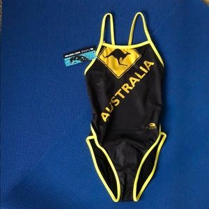Girls’ swimsuit, Turbo M, Australia kangaroo